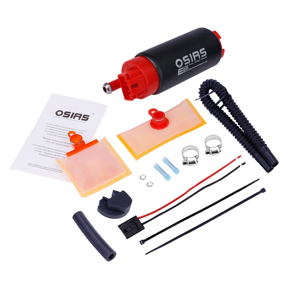 Amazon.com: OSIAS 340LPH EFI E85 Compatible Fuel Pump & Kit
